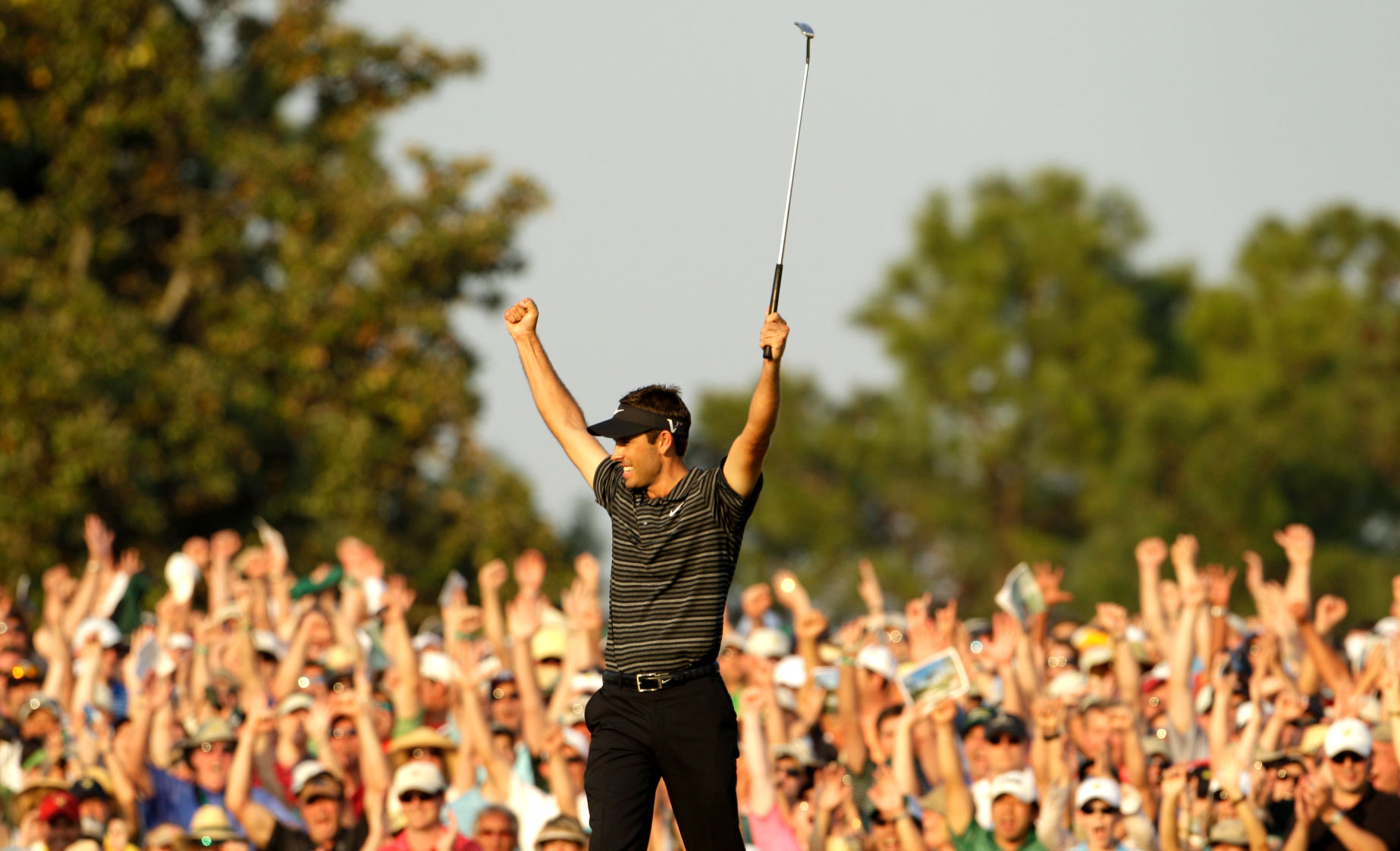 2011: Charl Schwartzel closes with 4 birdies to win Masters